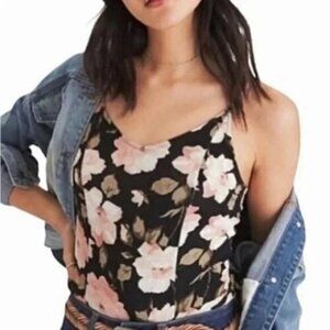 American Eagle Floral Print Bodysuit